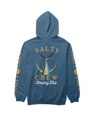 Salty Crew Tailed Hood Fleece Cast Blue M