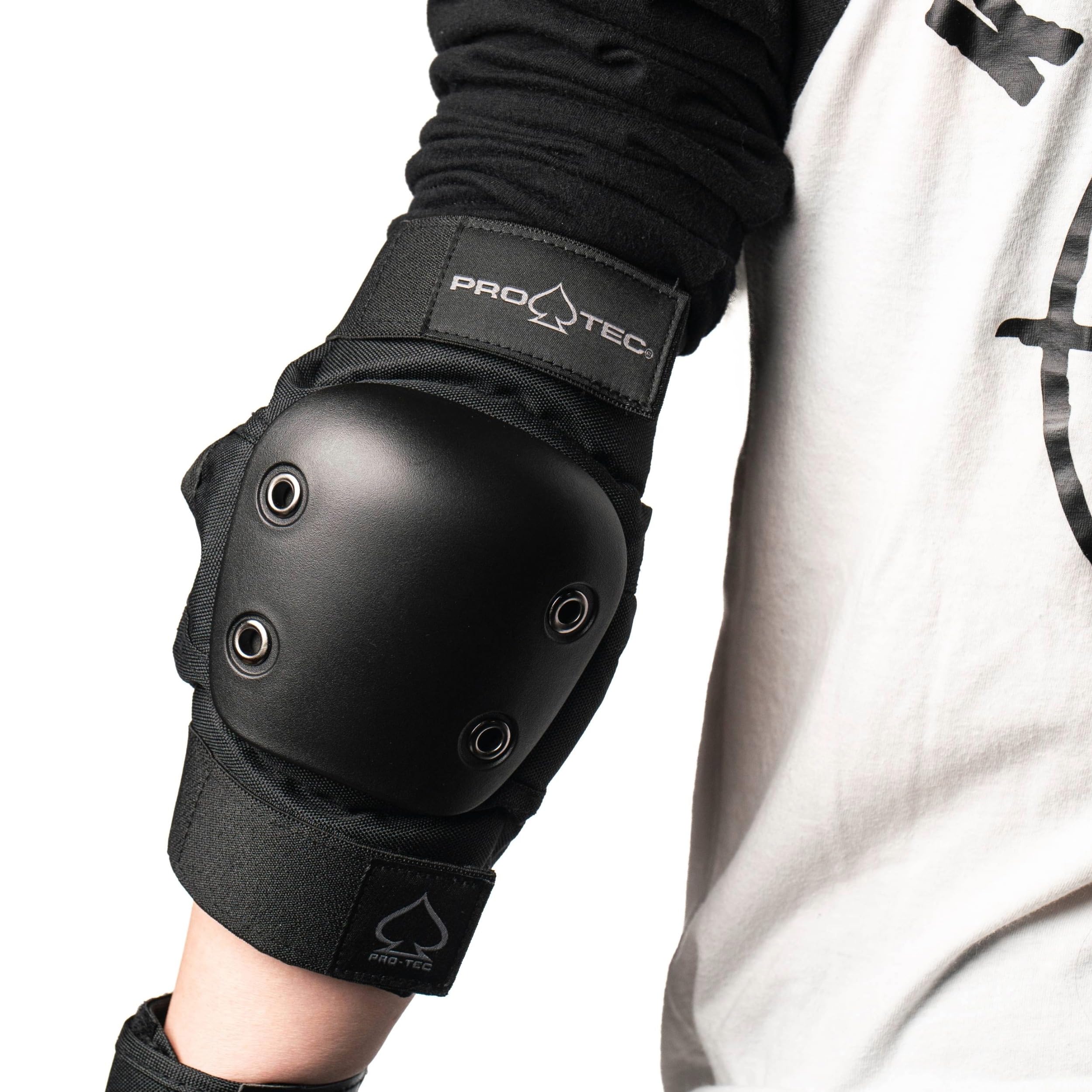 Pro Tec Street 3 Pack Open Back Pad Set Adult Black S