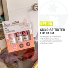 Raw Elements Sunrise Pack SPF 30 Tinted Lip Balm