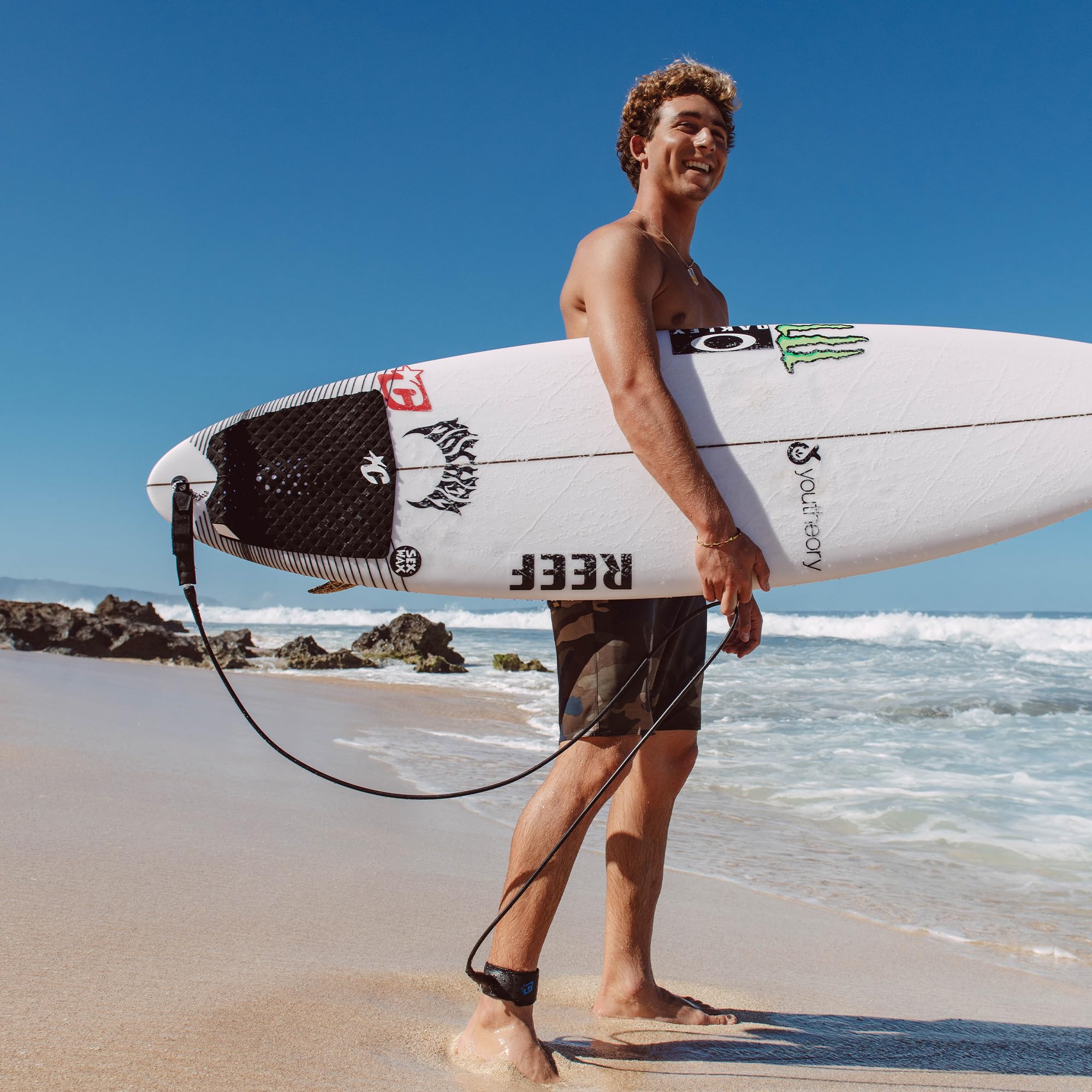 Creatures of Leisure Griffin Colapinto Lite EcoPure Traction Pad Punk Purple Black Flames