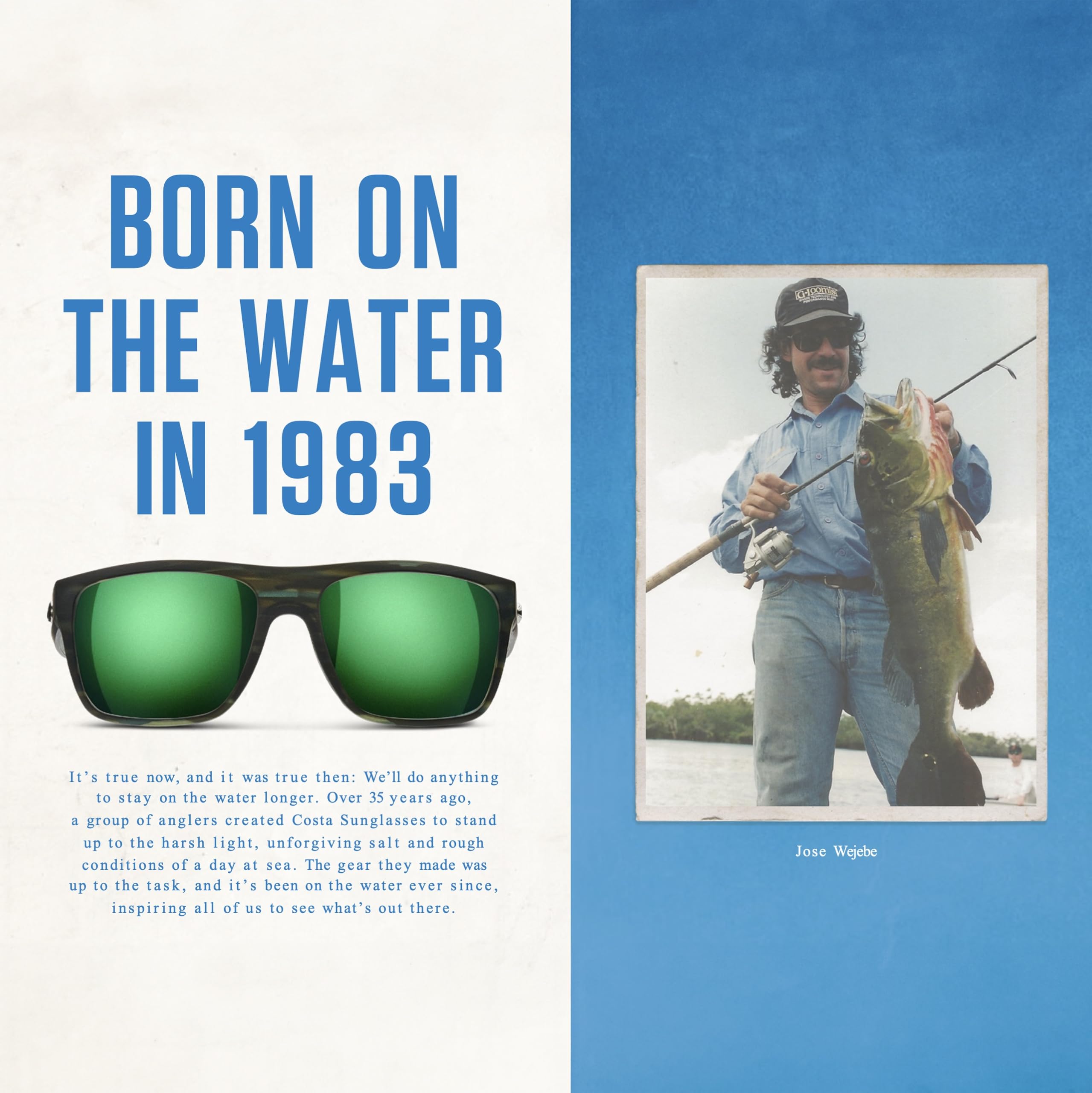 Costa Del Mar Loreto Sunglasses Palladium Blue Mirror 580G