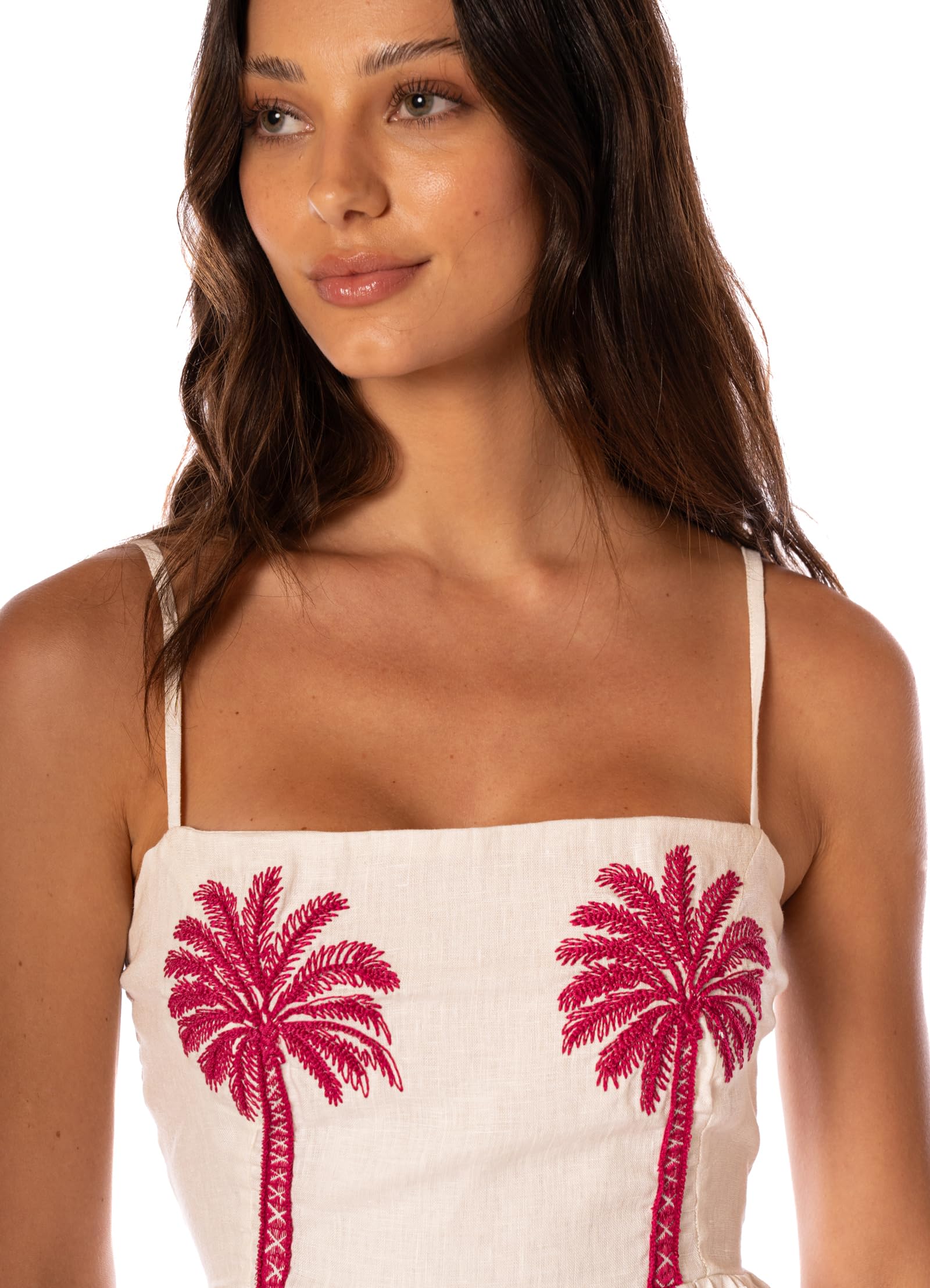 Maaji Tropical Haven Ela Maxi Dress WhitePalm M