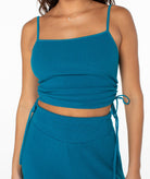 ROXY PALOMA RUCHED TANK LAG S