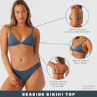 O'Neill SALTWATER SOLIDS SEASIDE TOP SLT L