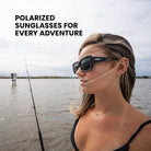 Sun Cloud Astoria Polarized Sunglasses Black GrayGreen