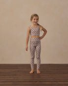 Rylee and Cru Swift Sports Bra Blue Primrose 10-11Y
