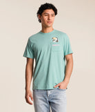 Hurley Wet Beaks Pocket SS Tee 321-BrokenJadeHeather M
