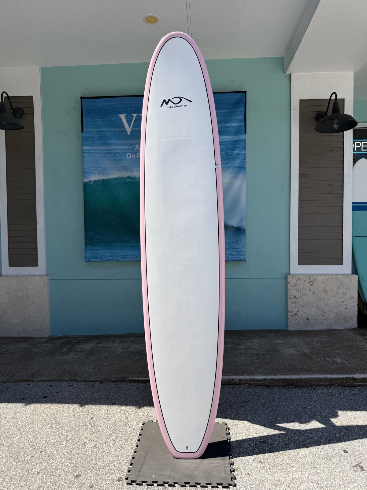 Michael Dolsey Surfboards EpoxyPink 9ft4in