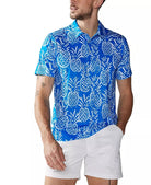 Chubbies Performance Polo 2.0  MediumBlue-ThighNapple XL