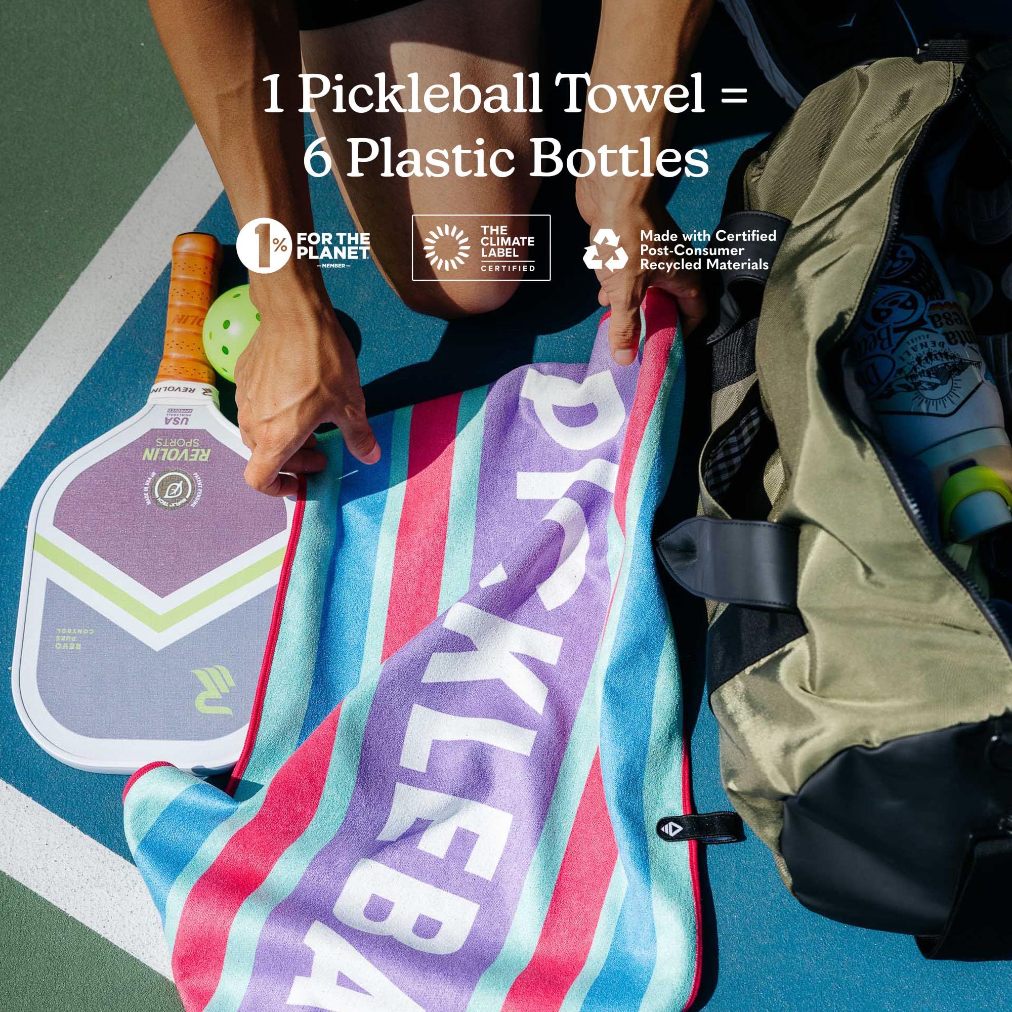 Nomadix Fitness Towels Pickleball Multi