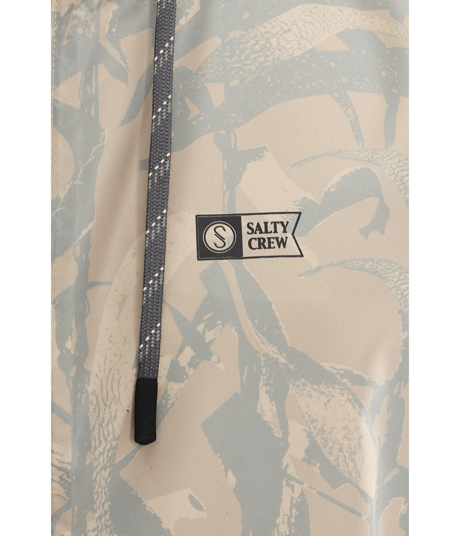 Salty Crew Surface Windbreaker Jacket LightCamo XXL