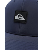 Quiksilver Beach Head Tech Fabric Snapback Hat DKD-Dark Denim OS
