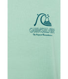 QUIKSILVER VINTAGE BUBBLE ORG BHZ-BLUE HAZE XL