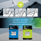 FCS Simple Patch Repair Kit - Epoxy