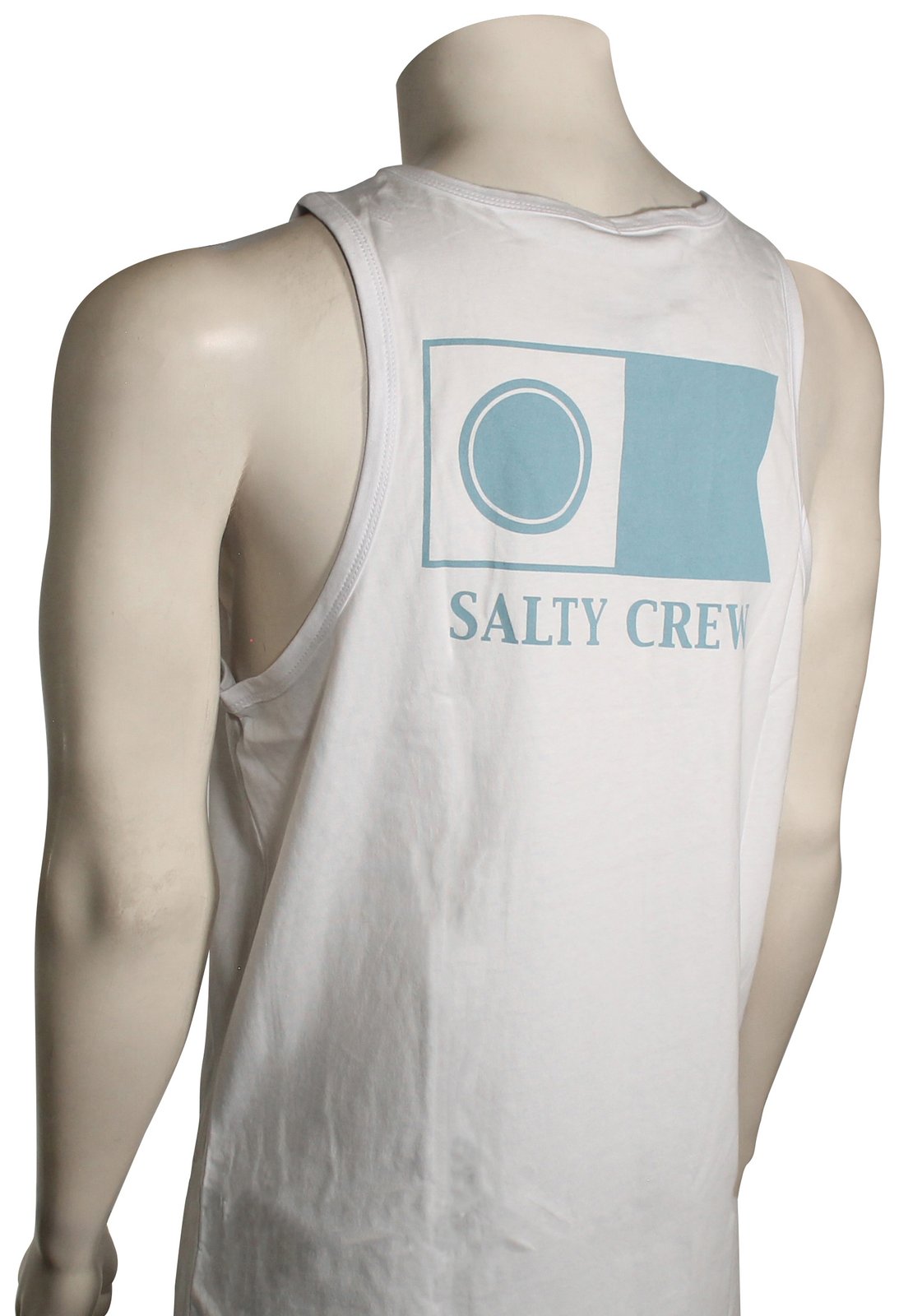 SALTY CREW FLAGSHIP TANK WHITE XL