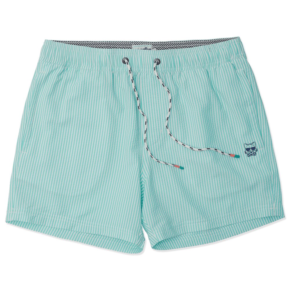 Party Pants Chapter Party Striped Short ARBL-ArubaBlue XXL