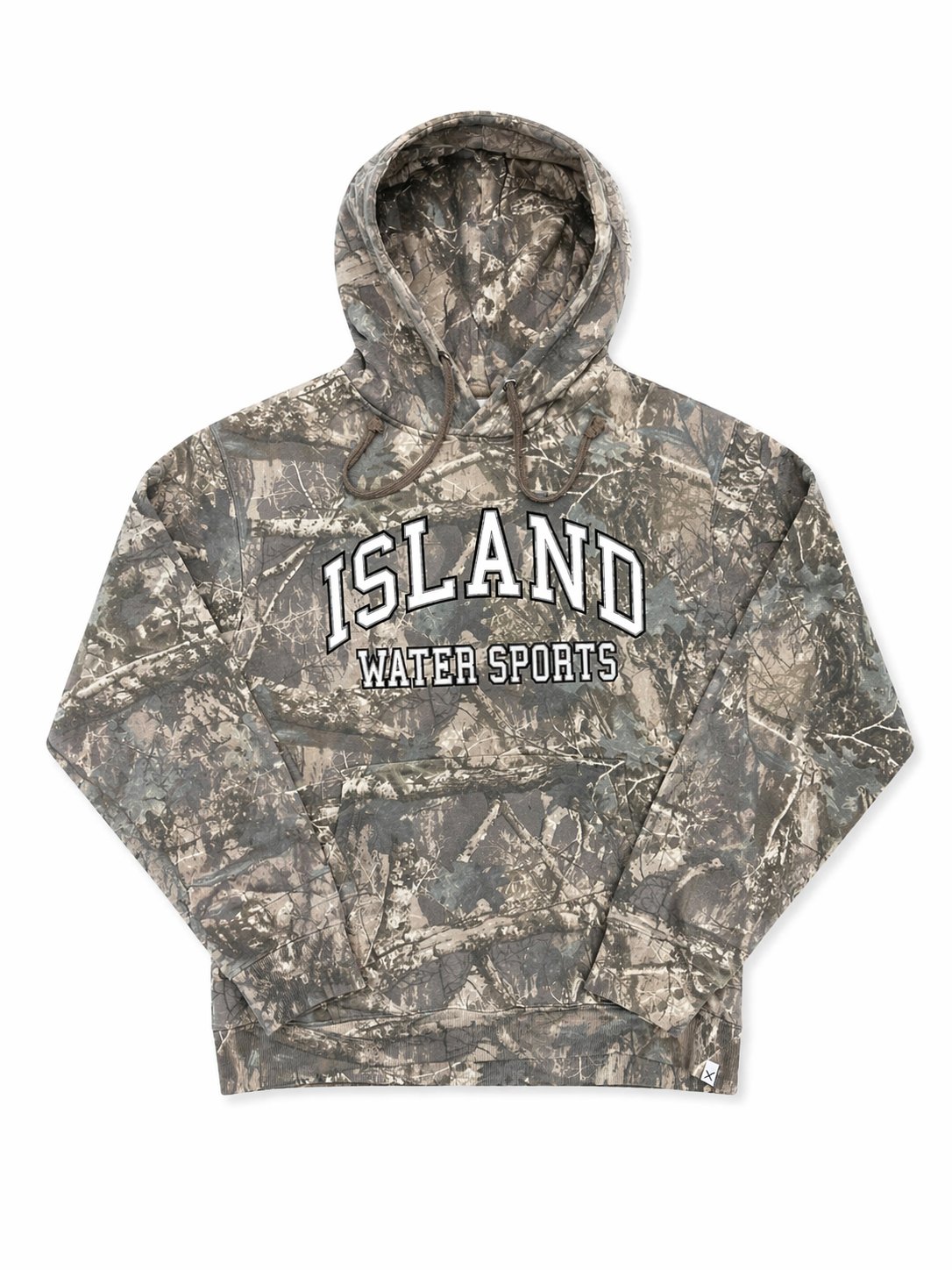 IWS Woodsy Camo Hoodie  WHTFont XL