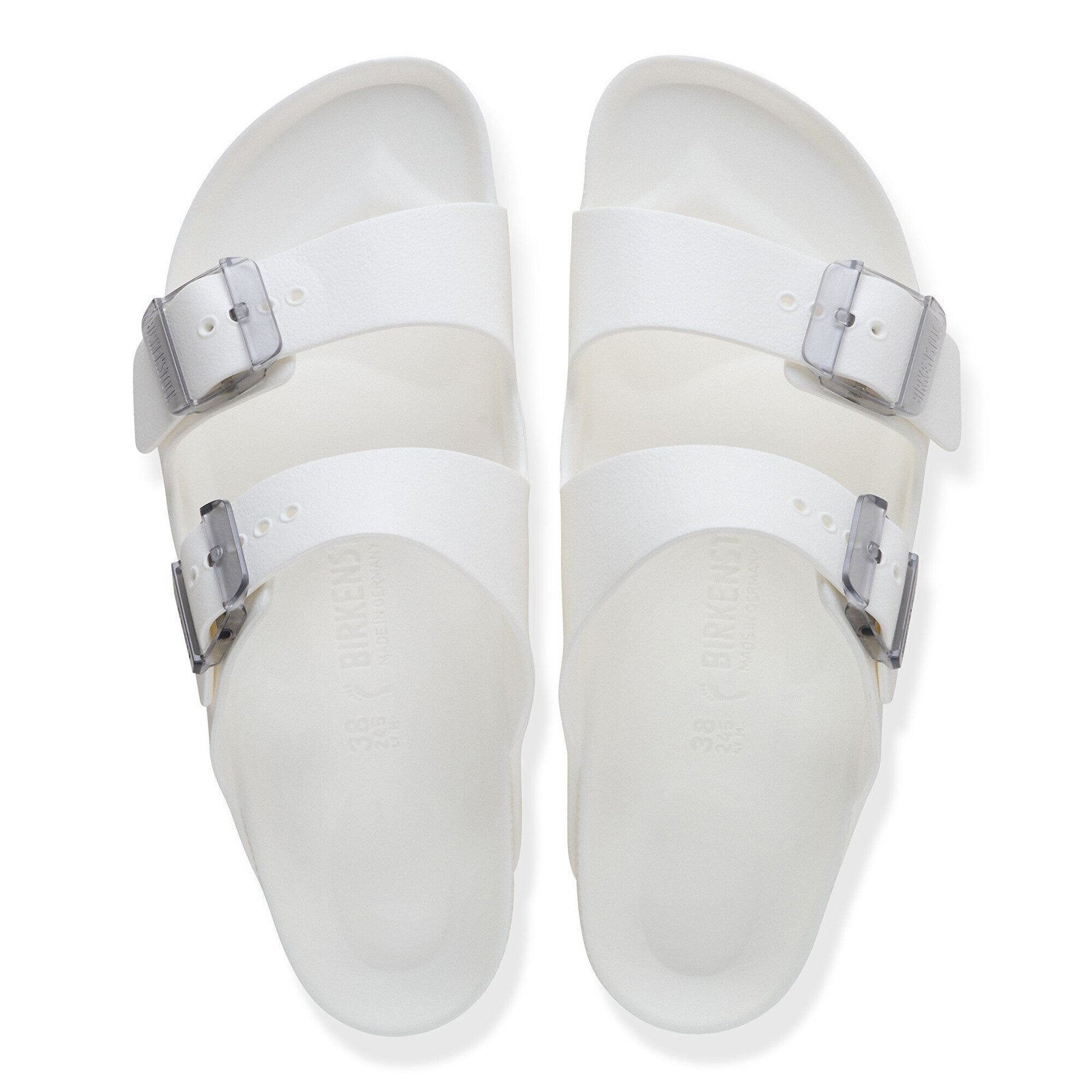 Birkenstock Arizona Stealth Buckle Active EVA Womens Sandal White 8