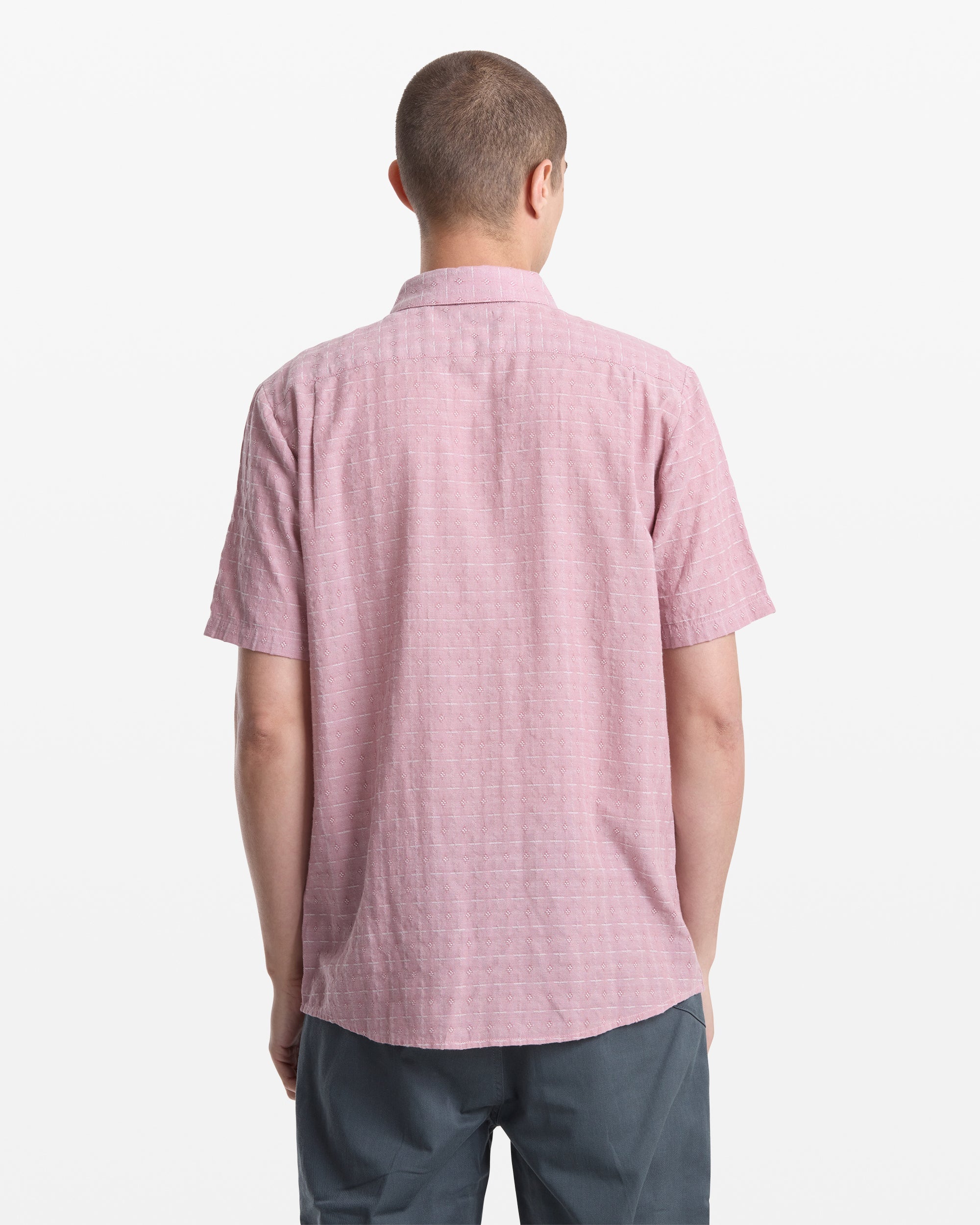VOLCOM BANKSTONE II SS TEE SNE-STONE ROSE M