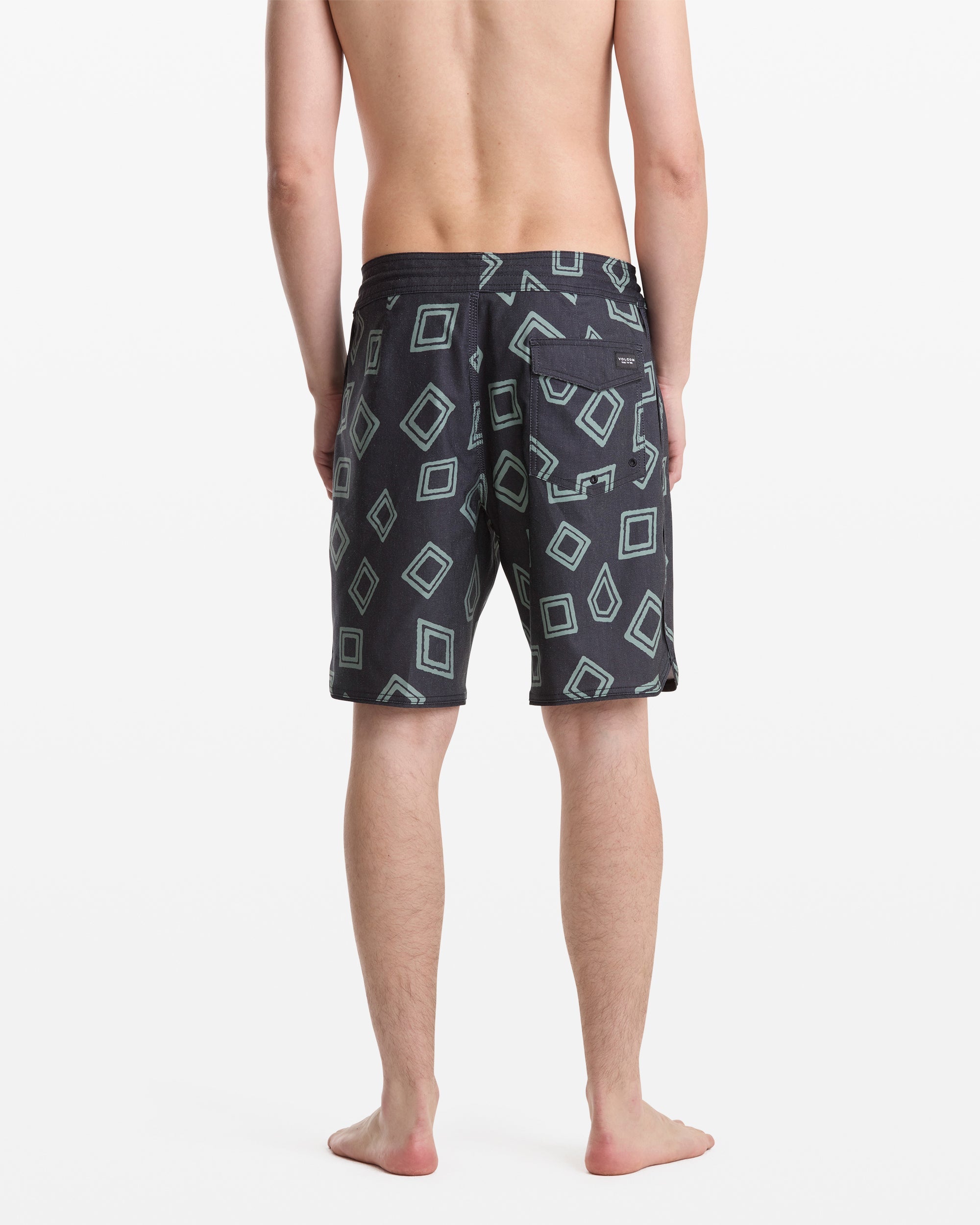 VOLCOM CONTACT SCALLOP STNY 19 BLK-BLACK 34