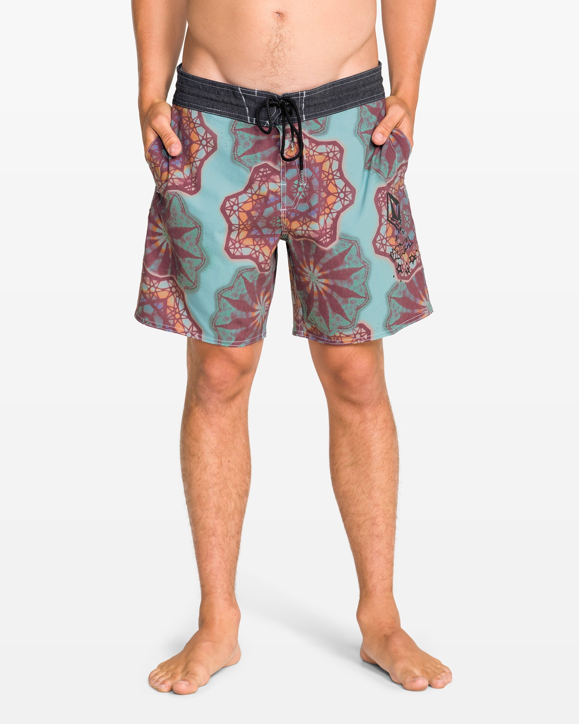 Volcom STAR SHIELDS FA PCS STONEY Boardshort Black 31