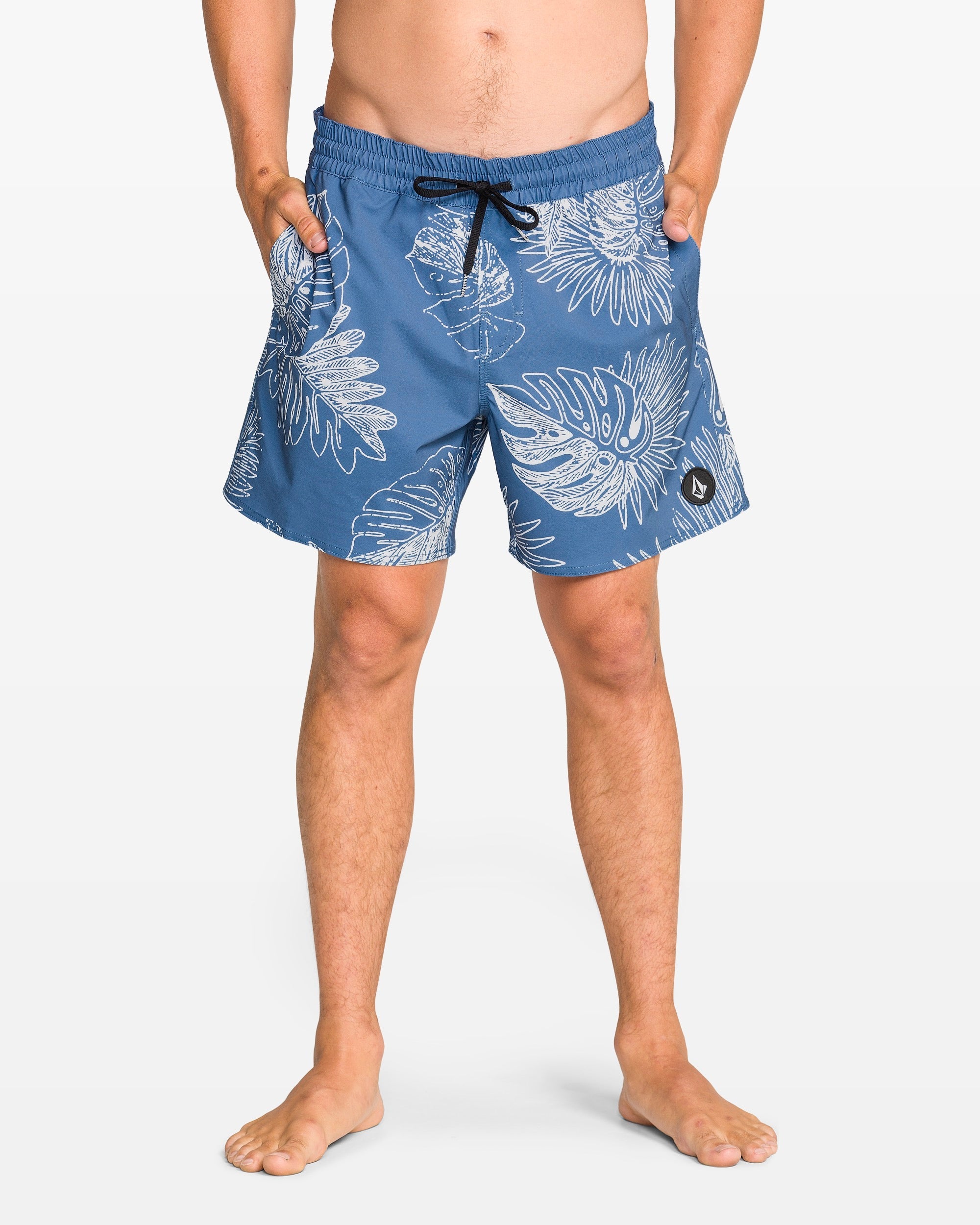 Volcom Lido Print 16in Trunk Blueberry XL