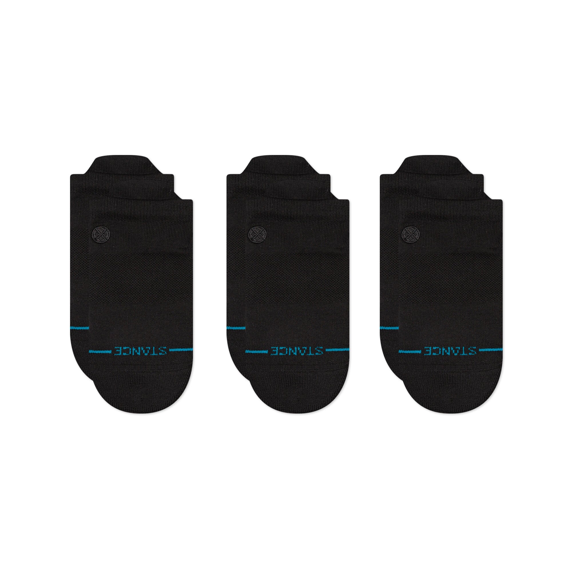 STANCE ICON LOW TAB 3 PACK BLACK HEATHER M