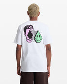 VOLCOM MENS AURA SS TEE WHT-WHITE S
