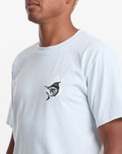 VOLCOM MARLINSANE SS TEE LBA-LIGHT BLUE ACID XXL