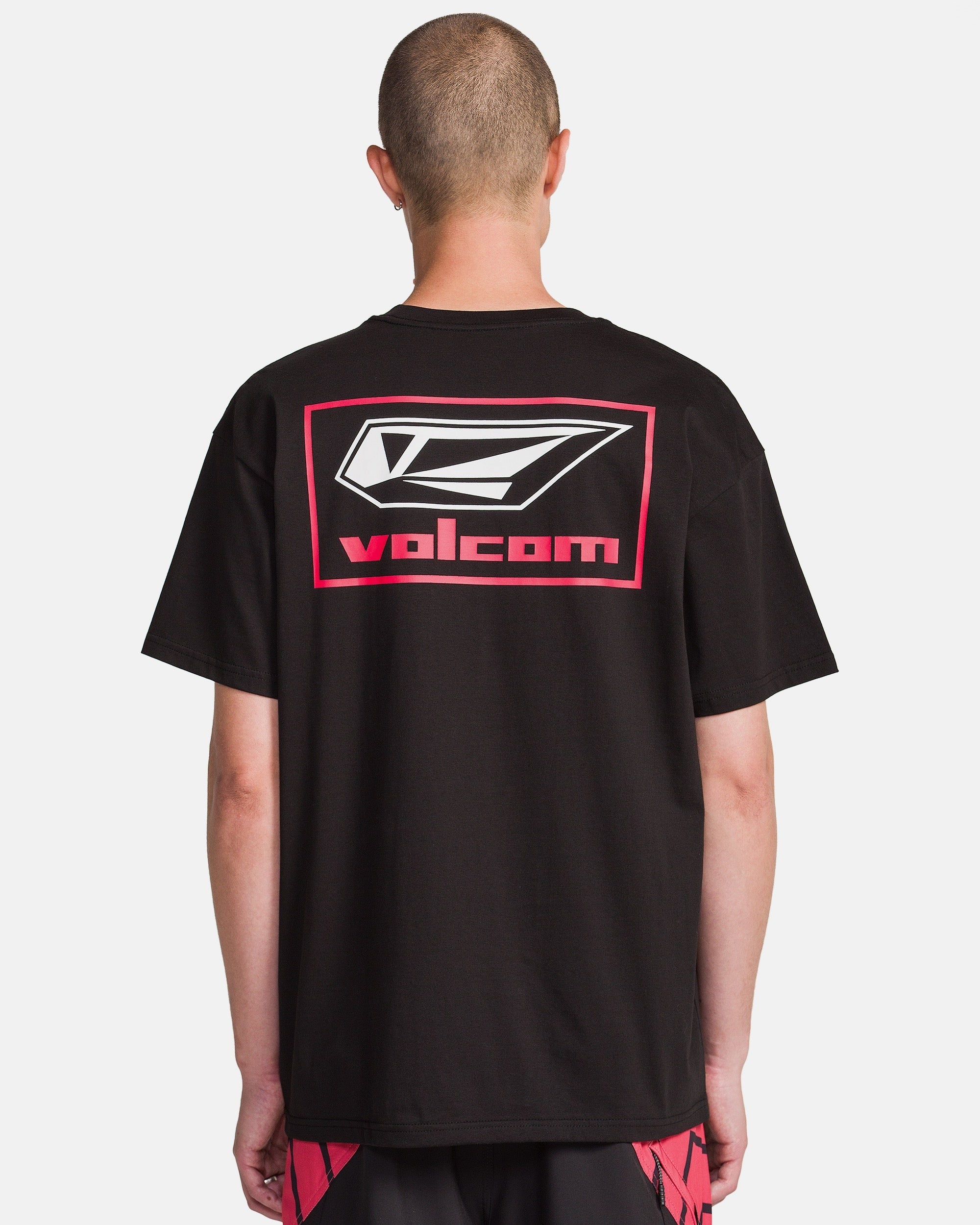 VOLCOM SURF VITALS MODSTONE SS TEE BLK-BLACK XXL