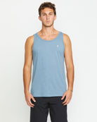 VOLCOM SOLID HEATHER TANK Stormy Blue S