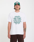 VOLCOM REMOTE VIEWER SS TEE WHT-WHITE S