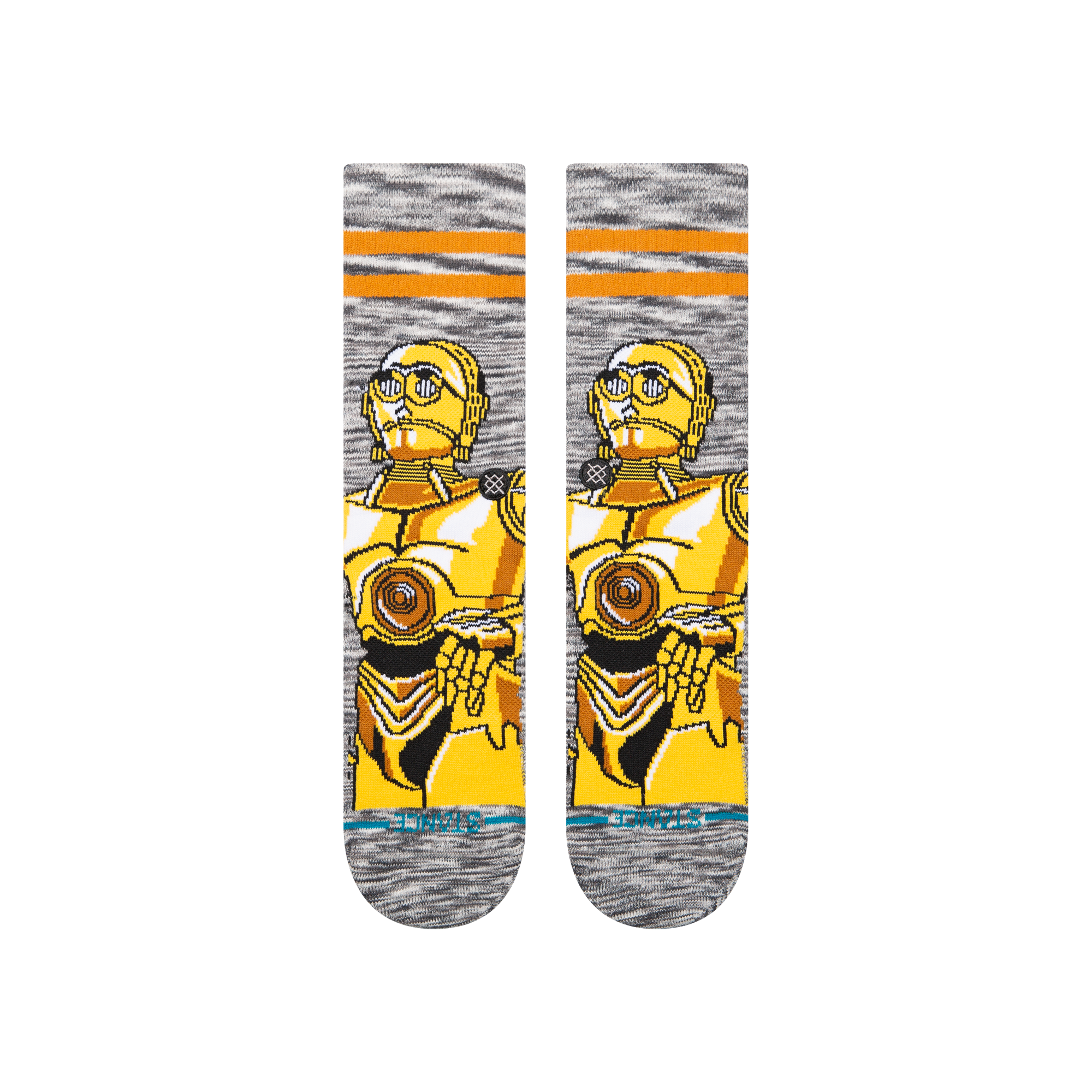 STANCE C3PO CREW GLD-GOLD M
