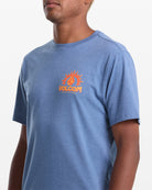 VOLCOM SOLSTICE SS TEE B07-BLUEBERRY L