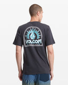 VOLCOM SOLSTICE SS TEE WBH-WASHED BLACK XXL
