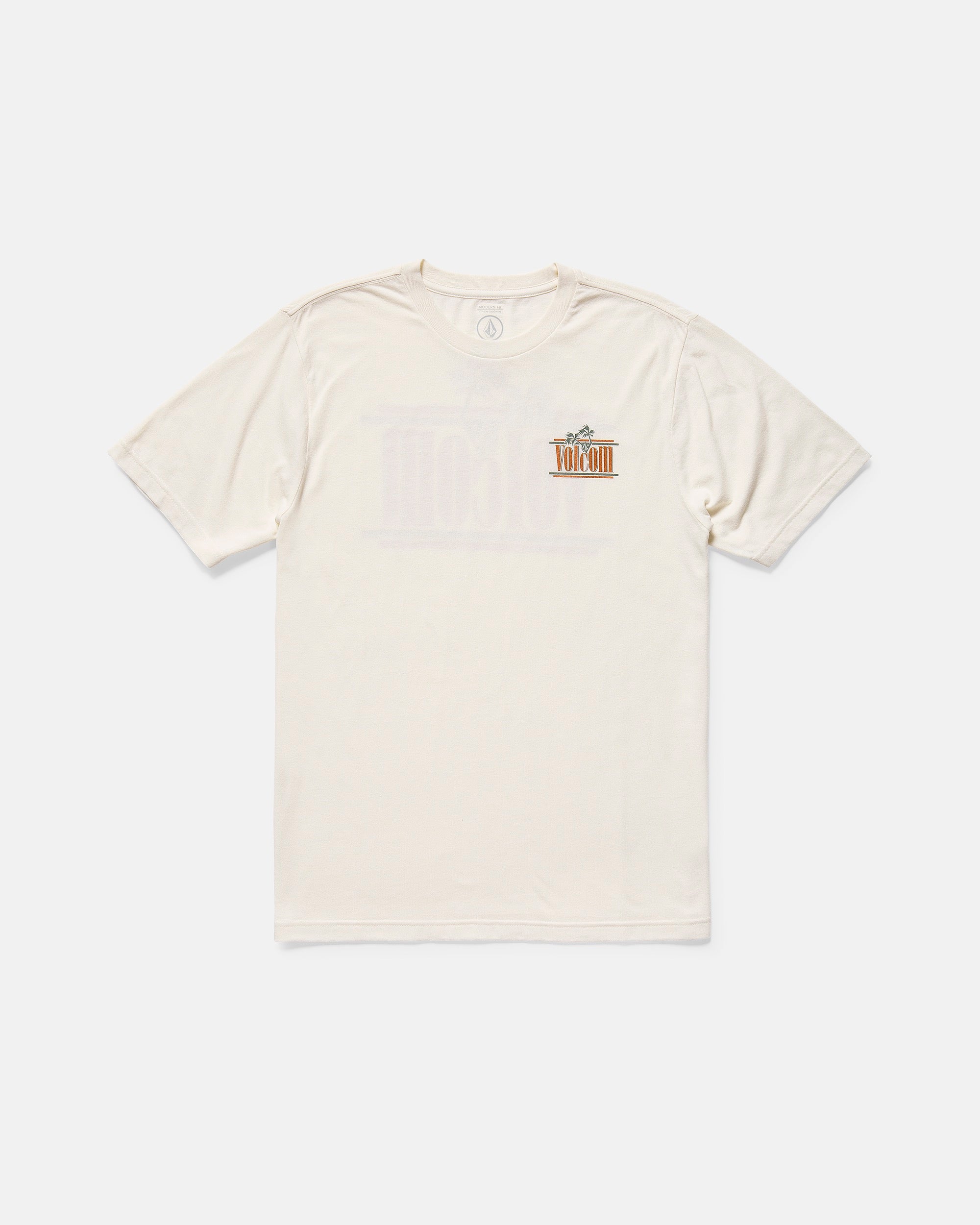 Volcom BREATHE DEEP SS TEE Shirt Off White Heather XXL