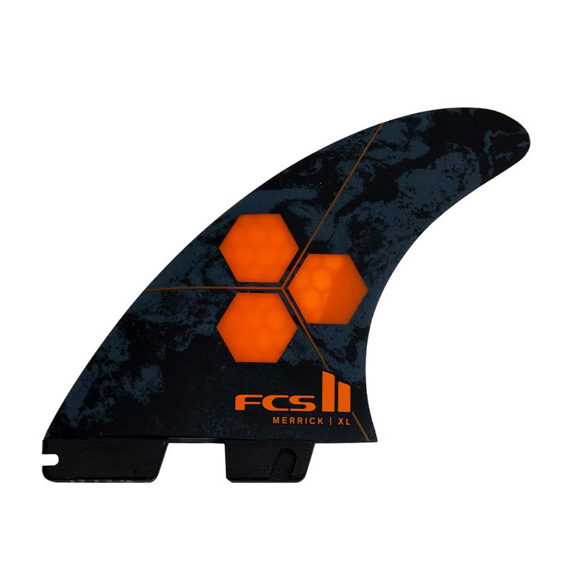 FCS 2 AM PC Tri-Fin Set Orange XL