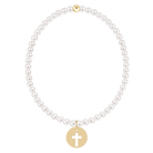 Enewton Classic Pearl Beaded Bracelet BlessedGoldDisc 3mm
