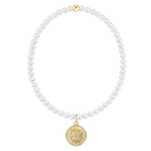 Enewton Classic Pearl Beaded Bracelet BlessingGoldDisc 3mm
