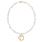 Enewton Classic Pearl Beaded Bracelet GuardianAngelGoldDisc 3mm