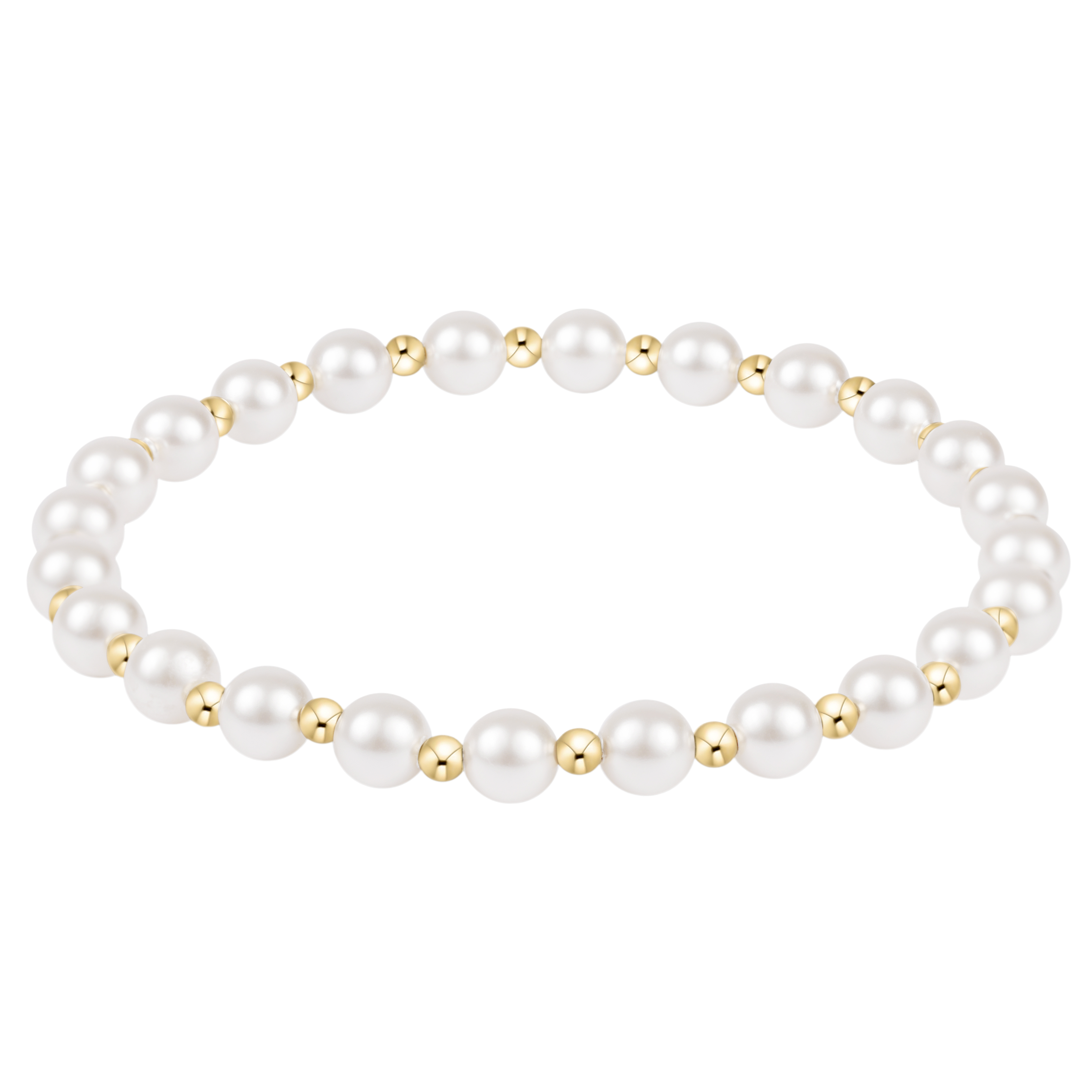 Enewton Classic Pearl Beaded Bracelet Grateful 5mm