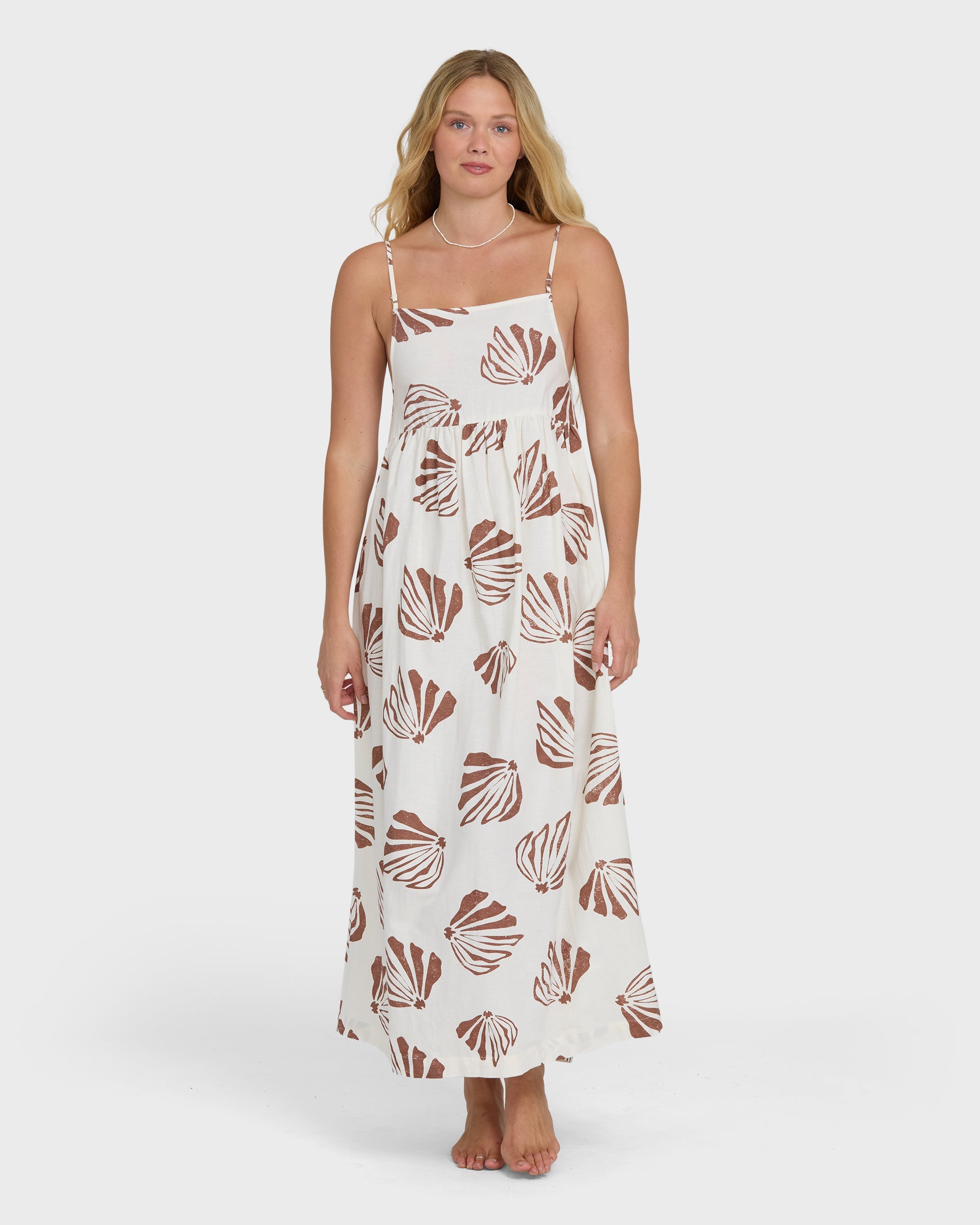 Billabong UNDONE MAXI COVERUP Dress Salt Crystal XS