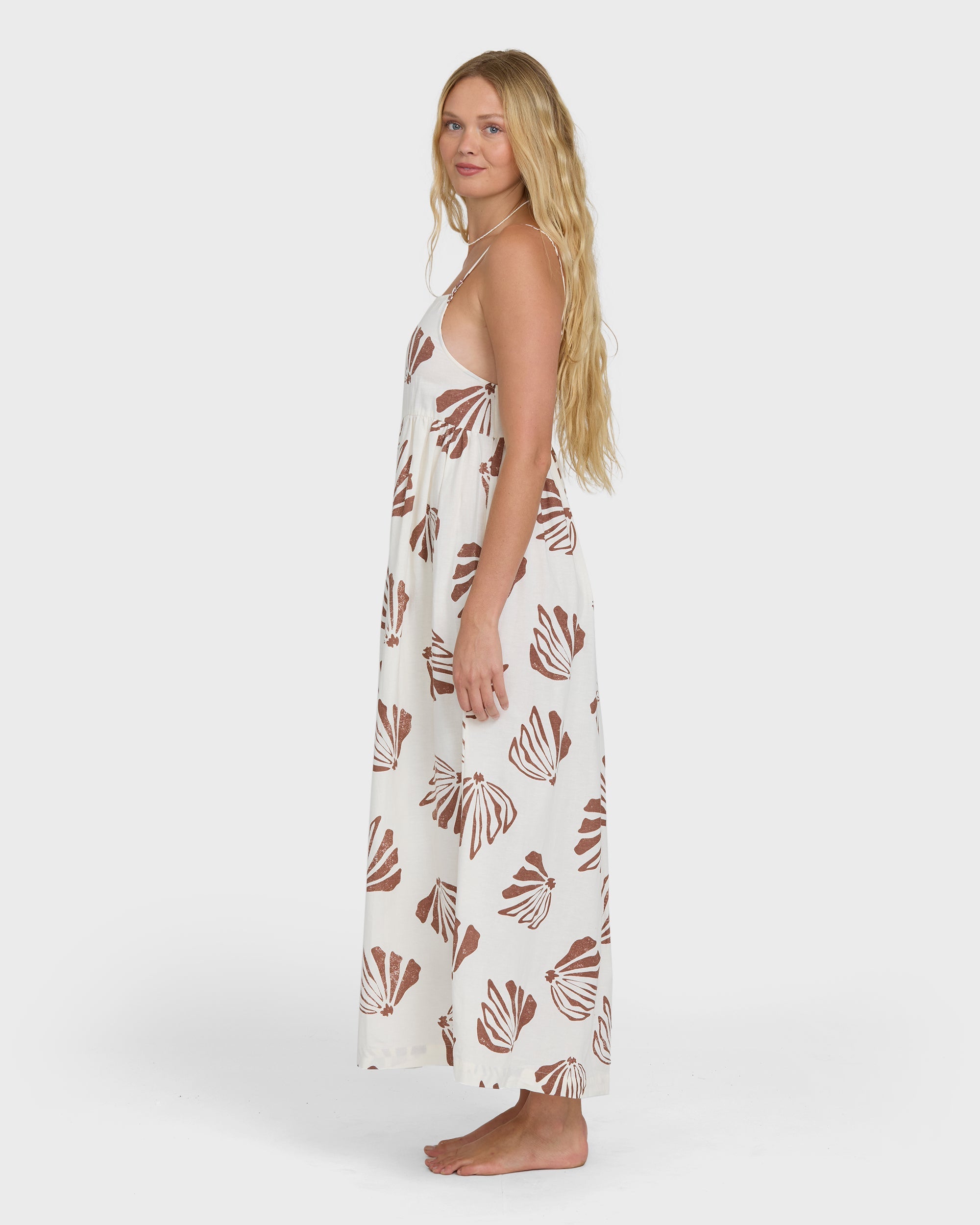 Billabong UNDONE MAXI COVERUP Dress Salt Crystal L