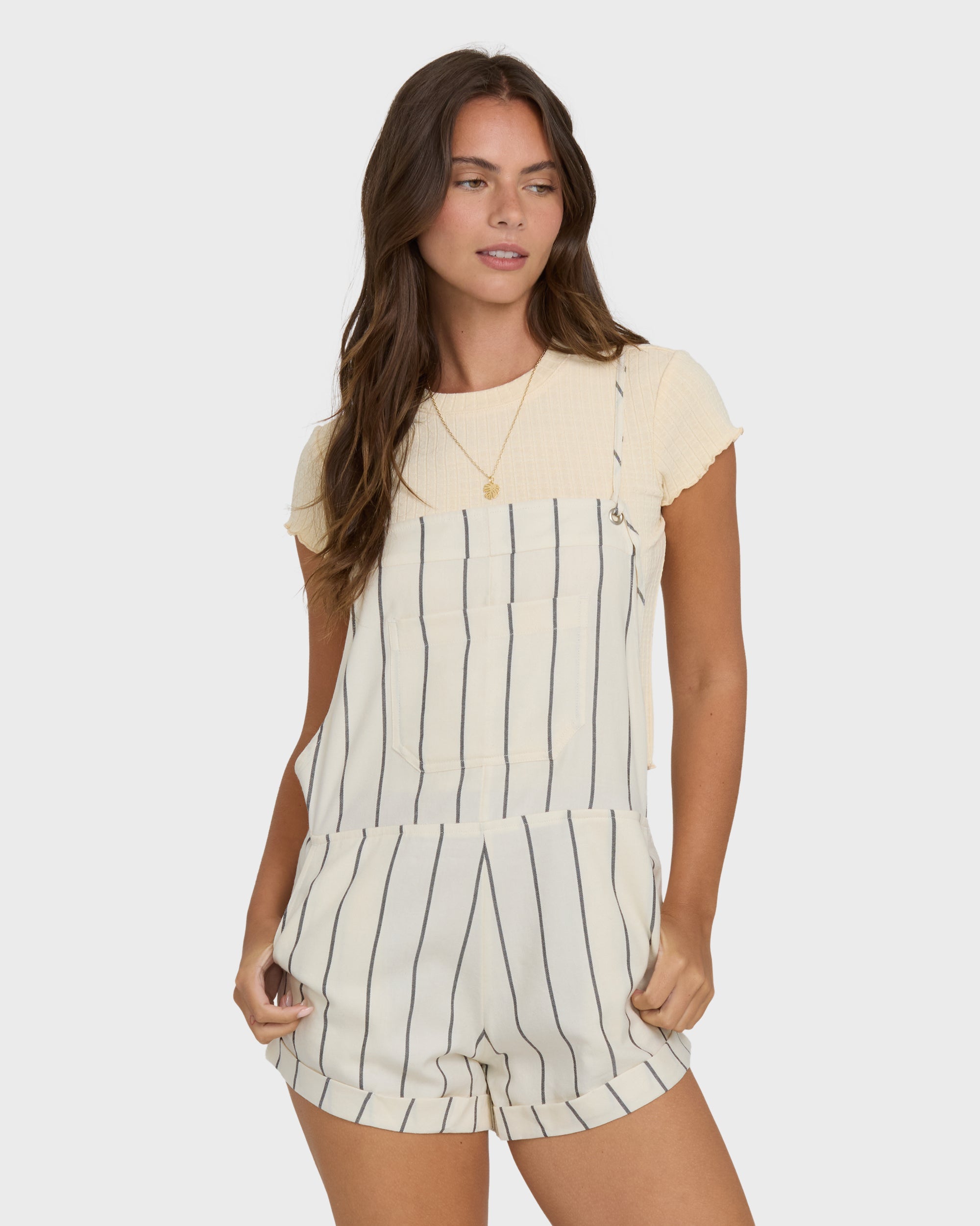 Billabong Wild Pursuit Overall WHITE CAP XL