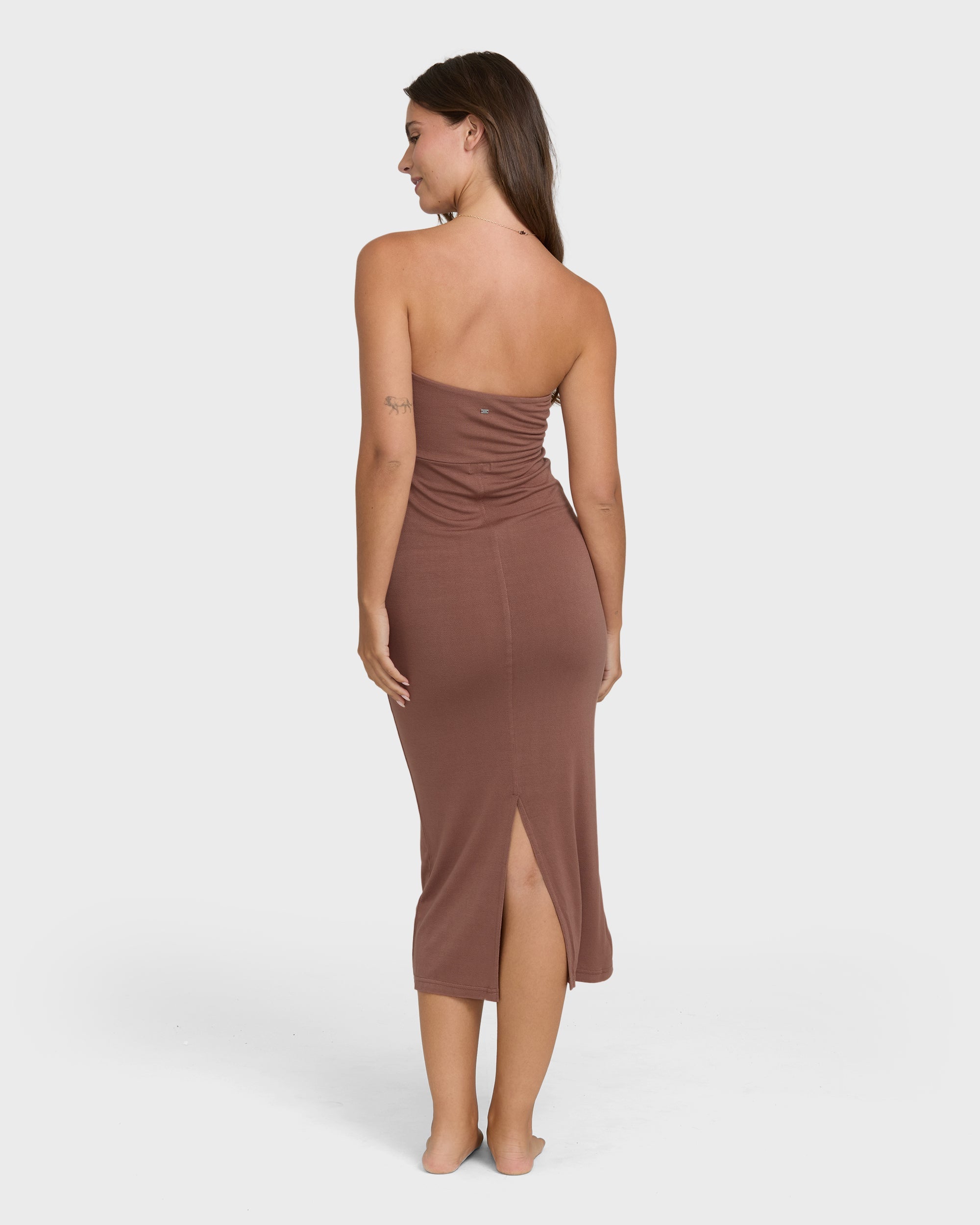 Billabong Lily Midi Knit Drs BLACK STONE L