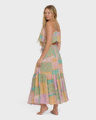 Billabong Just A Girl Maxi Skirt Vintage Violet S