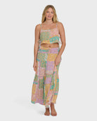 Billabong Just A Girl Maxi Skirt Vintage Violet S
