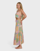 Billabong Just A Girl Maxi Skirt Vintage Violet S