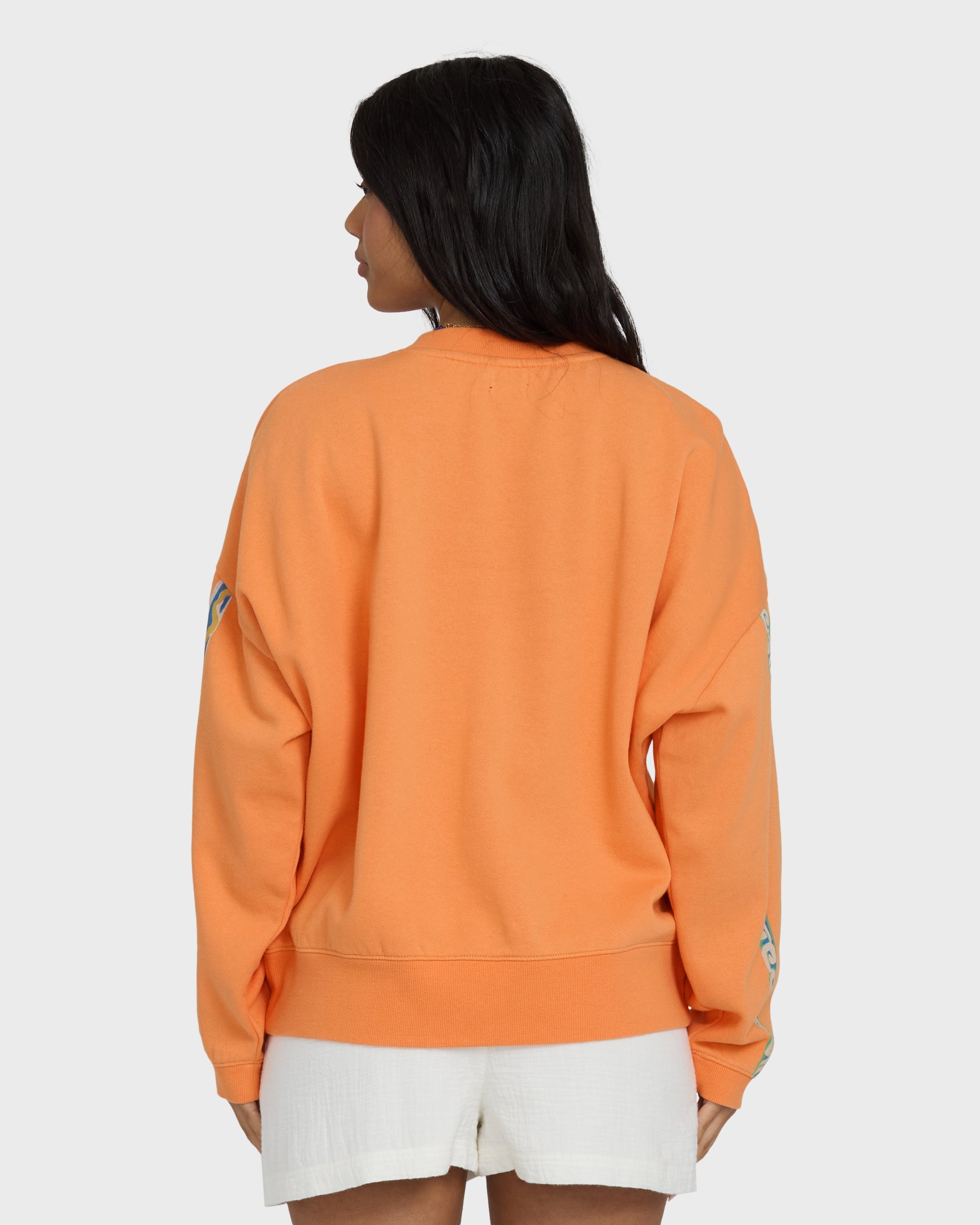 BILLABONG PALM RIO CREW FLC Fleece TANGERINE S