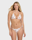 BILLABONG SANDY SHELLS TS TANGA SCS1-SALT CRYSTAL L